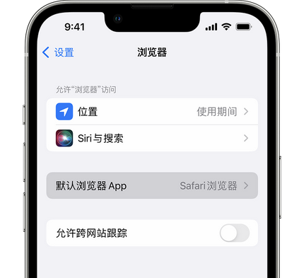 荆门苹果手机维修店分享如何在iPhone上设置默认浏览器 
