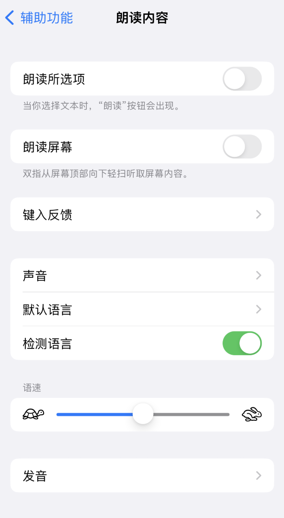 荆门苹果服务网点分享iOS 16 小技巧：让 iPhone 朗读屏幕上的内容或所选择的文本 